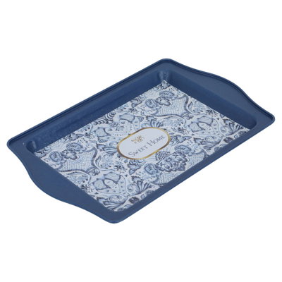 صينية ميلامين السيف غاليري، 160x250x15 سم، منقوش - أزرق product image 1
