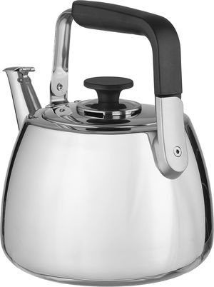 إبريق شاي استيل السيف غاليري، 3 لتر، يد أسود - فضي product image 2