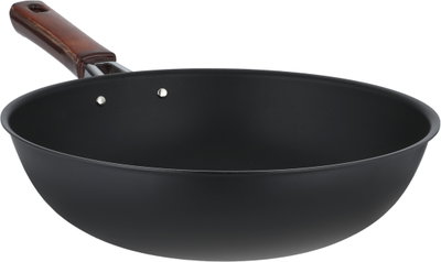 مقلاة تيفلون السيف بلص، 27 سم، يد خشب - اسود product image 4