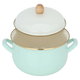 Al Saif Gallery Steel Pot, 20 cm - Light Green product image 3