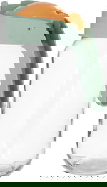 جيك زجاج هيرفين، 0.66 لتر، مزخرف بنقش ورد - شفاف اصفر product image 2