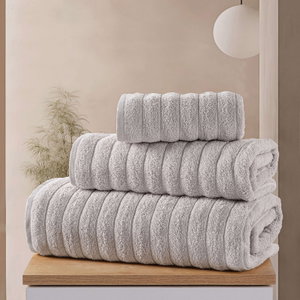 منشفة قطن، 1 قطعة،  170 × 90 سم - رصاصي فاتح product image