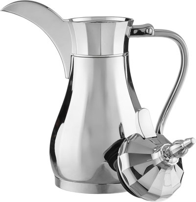 ترمس سليمان شكل دلة السيف غاليري، 1 لتر، حافظة داخلية استيل، هيكل خارجي استيل - فضي product image 5