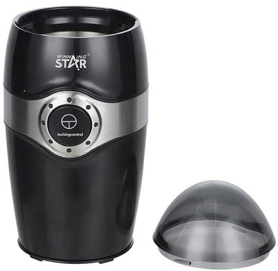 Winning Star ST-9710 Coffee Grinder, 70g, 150W, Safety Lock - Black product image 6