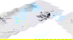صينية تقديم بلاستيك السيف غاليري، 32.8×24×2 سم، مستطيل - أبيض product image 2
