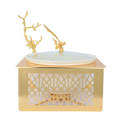 Al Saif Gallery porcelain heater, 10 inches, circular - white product image 2