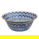 Al Saif Gallery Glass Serving Bowl, 15X15X6 Cm - Blue product image 1