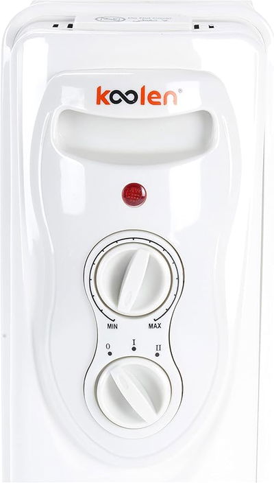 دفاية كهربايئة كولن، 2000واط، 9 أعمدة تدفئة، اربع عجلات، تحكم في درجة الحرارة ، حماية من الحرارة الزائدة، حماية عند السقوط، 807102029 - أبيض product image 2