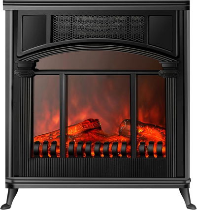كولن دفاية ديكور، 2000 واط، إعدادين للتحكم بالحرارة، تأثير لهب واقعي، قواعد، 807102043 - أسود product image 2