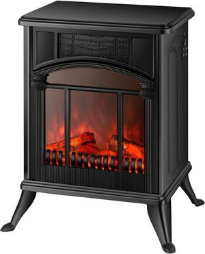 كولن دفاية ديكور، 2000 واط، إعدادين للتحكم بالحرارة، تأثير لهب واقعي، قواعد، 807102043 - أسود product image