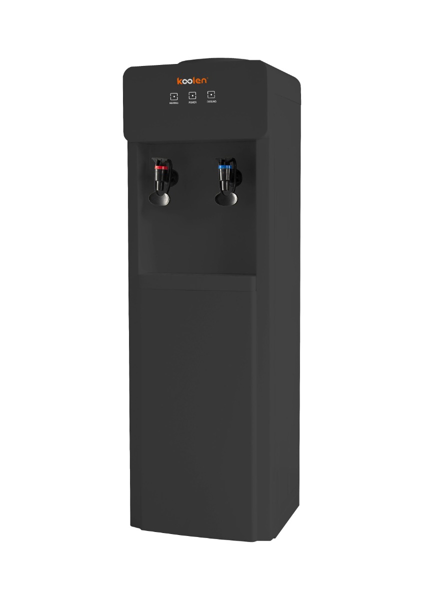Koolen 807103030 Water Cooler, 2.2L, 2 Taps, Cold/Hot - Black product image