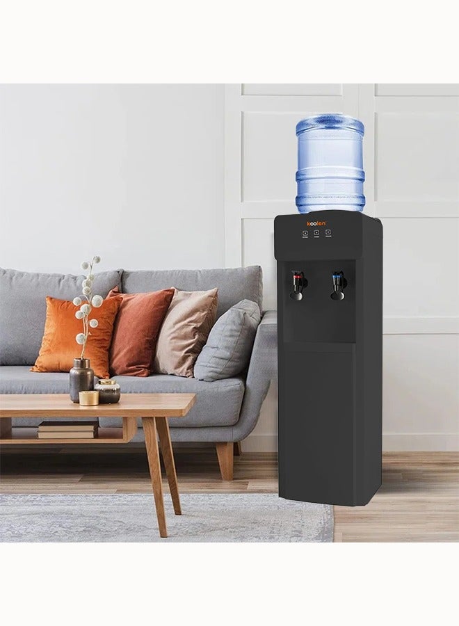 Koolen 807103030 Water Cooler, 2.2L, 2 Taps, Cold/Hot - Black product image 2