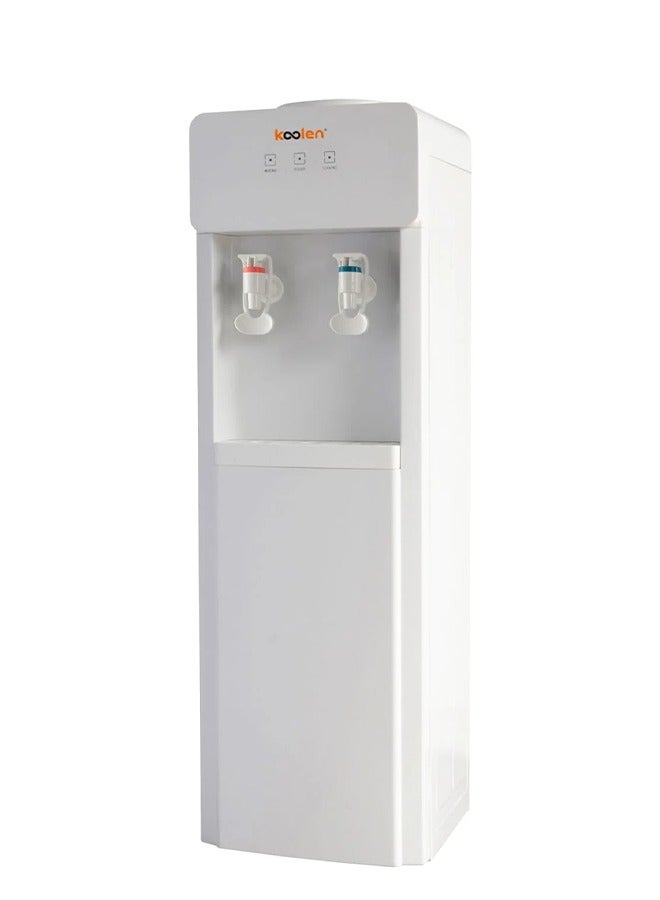 Koolen 807100025 Water Cooler, 2.2L, 2 Taps, Cold/Hot - White product image