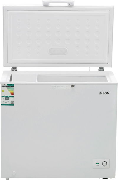 فريزر أفقي دي فروست إديسون، 200 لتر، 7.06 قدم، 1 باب، EDCF-200 - أبيض product image 4