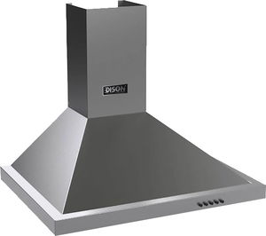شفاط مطبخ إينوكس إديسون، 125 واط، 650 متر مكعب/الساعة، EDGS-90-6 - فضي product image 1