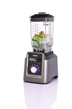 خلاط كهربائي إديسون رابتر، 1600 واط، 2 لتر، 6 شفرات، HS-209C - فضي اسود product image 4