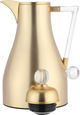 Al Saif Gallery Lina Thermos Set, 1/1 Liter, Clear Handle, Heat-Resistant Glass Inner Container, Stainless Steel Outer Body, Pressure - Gold product image 10