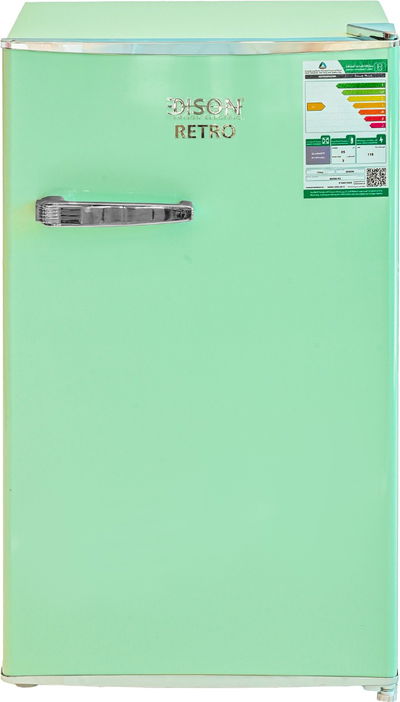 ثلاجة ميني بار إديسون، إنفرتر، 3 قدم، 85 لتر، باب واحد، MSR92-RE - أخضر product image 1