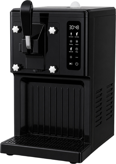 صانعة ايس كريم كهربائية إديسون، 250 واط، 1.5 لتر، ICE-1589D2 - اسود product image 3