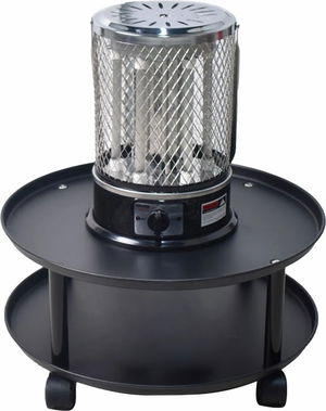 دفاية كهربائية جي في سي، 2000 واط، 6 عناصر تسخين، 3 إعدادات حرارة ،GVCHT-1503R - أسود product image 2