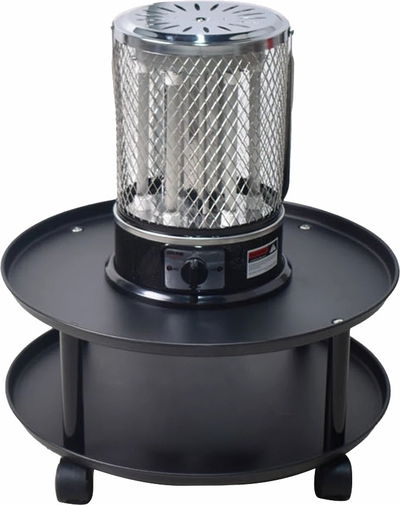 دفاية كهربائية جي في سي، 2000 واط، 6 عناصر تسخين، 3 إعدادات حرارة ،GVCHT-1503R -  أسود product image 2