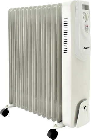 دفاية كهربائية جي في سي برو، 2500 واط، 13 أعمدة، ثلاث مستويات تدفئة، GVOR-2013 - أبيض product image 2