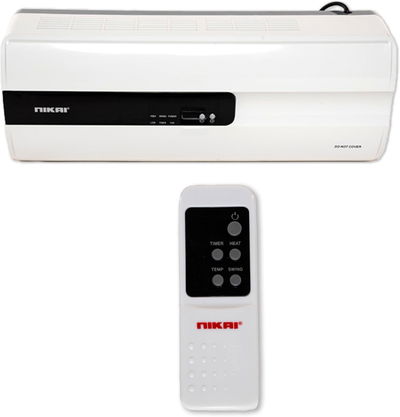 دفاية سبليت جدارية نيكاي،2000 واط، هواء ساخن و عادي، ريموت للتحكم عن بعد، شاشة إل إي دي، مؤقت، NWFH2120A - أبيض product image 4