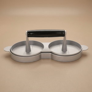 مكبس برجر ألومنيوم السيف غاليري، 2 خانة - فضي product image