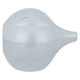 ميني حافظة ثوم بلاستيك السيف غاليري، بغطاء - أبيض product image 1