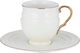 Al Saif Gallery porcelain coffee cup set, 12 pieces - white product image 2