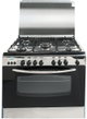 Crony 10505033 Gas Oven, 5 Burners, 90 X 60 Cm - Silver product image 1