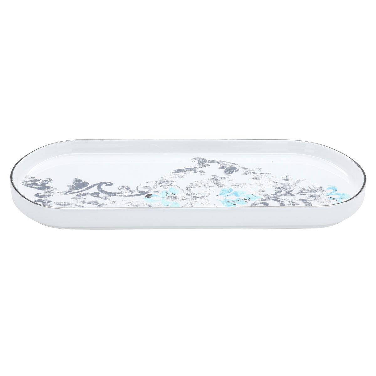 Al Saif Gallery Porcelain Serving Plate, 36X16X2 Cm - White product image