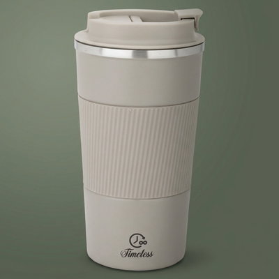 كوب حافظ للحرارة استيل تايملس، 500 مل - رمادي غامق product image 1