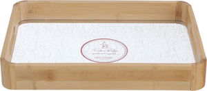 طوفرية اكريلك السيف غاليري، 31×22×4 سم - بني فاتح product image