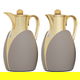 Al Saif Gallery Nada Thermal Glass Set, 2 Pieces, 1 Liter - Golden Beige product image 1