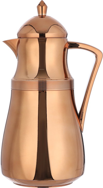 طقم ترامس نجد السيف غاليري، حافظة داخلية زجاج، قطعتين، 1/1 لتر - نحاسي product image 7