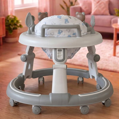 Fun Moment Baby Walker, Foldable, Adjustable, Musical Toys - Multicolor product image 3
