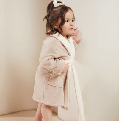 روب اطفال كورال فليس ريفي، 90×35 سم - بيج product image 15