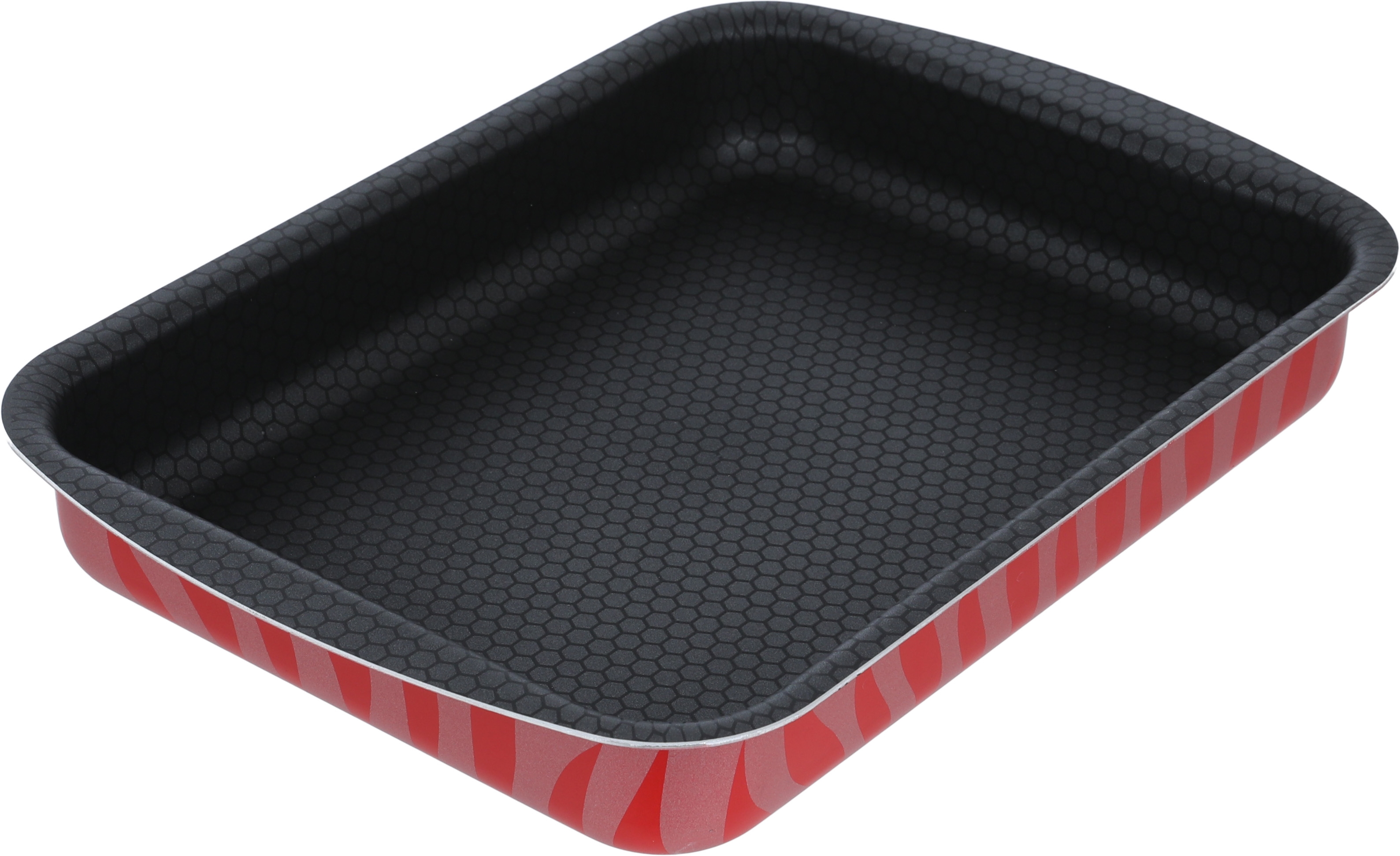Red Flame Stainless Steel Oven Tray Set, 2 Pieces - Red product image 2