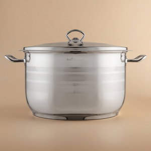 Safinox Stainless Steel Pot, 28 x 17 cm - Silver product image