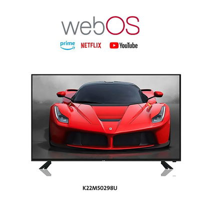 تلفزيون بدون اطار سمارت كي ام سي، 50 بوصة، 4K، ريسيفر داخلي، نظام ويب اوس، K22M50298U - اسود product image 2