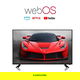 تلفزيون بدون اطار سمارت كي ام سي، 50 بوصة، 4K، ريسيفر داخلي، نظام ويب اوس، K22M50298U - اسود product image 2