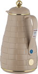 طقم ترامس لالوزا، 1 / 1 لتر، 2 قطعة، حافظة داخلية زجاج، غطاء ضغاط - بيج ذهبي product image 4