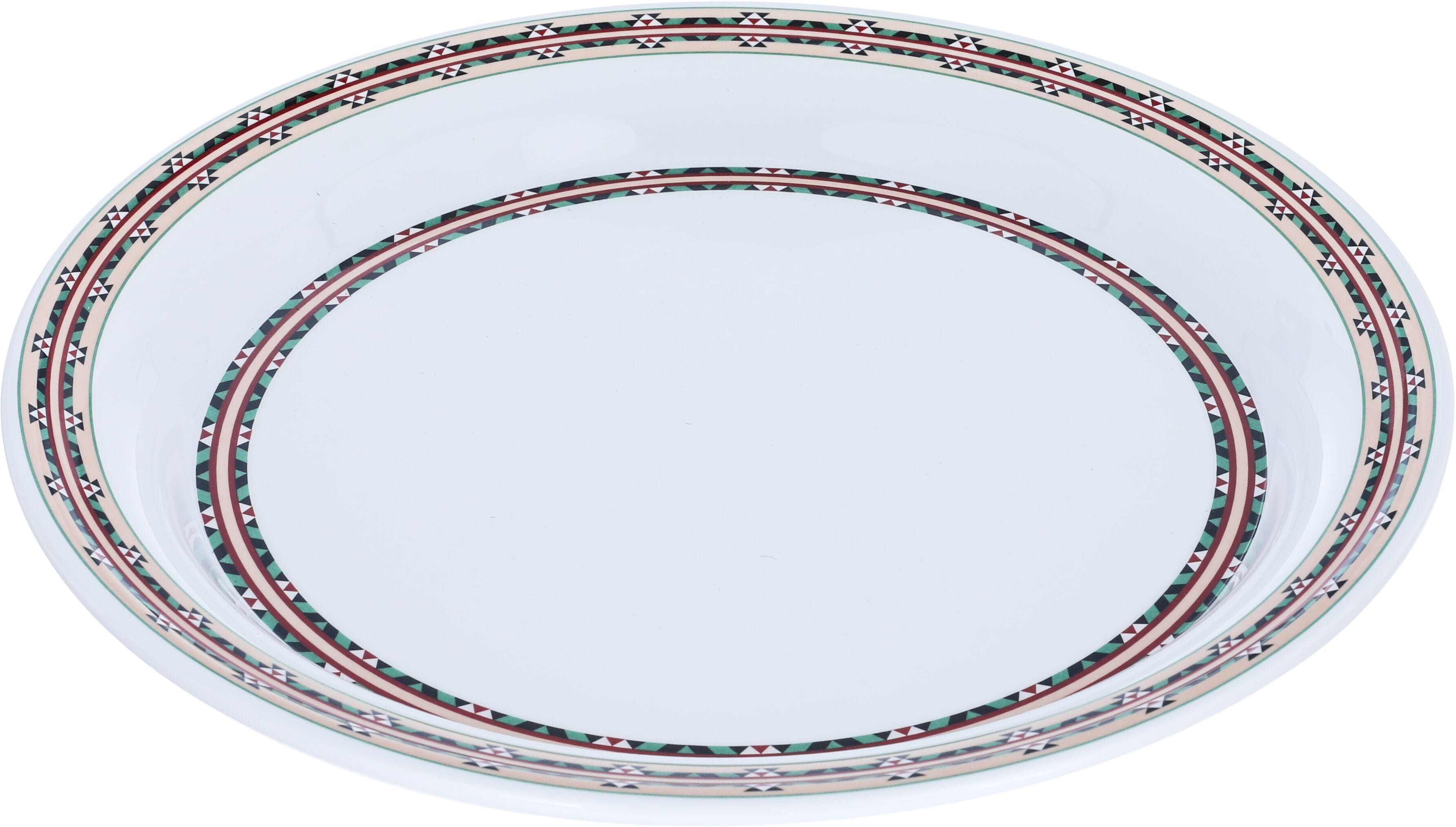 Al Saif Gallery melamine serving plate, 35 x 35 cm - multi color product image 1
