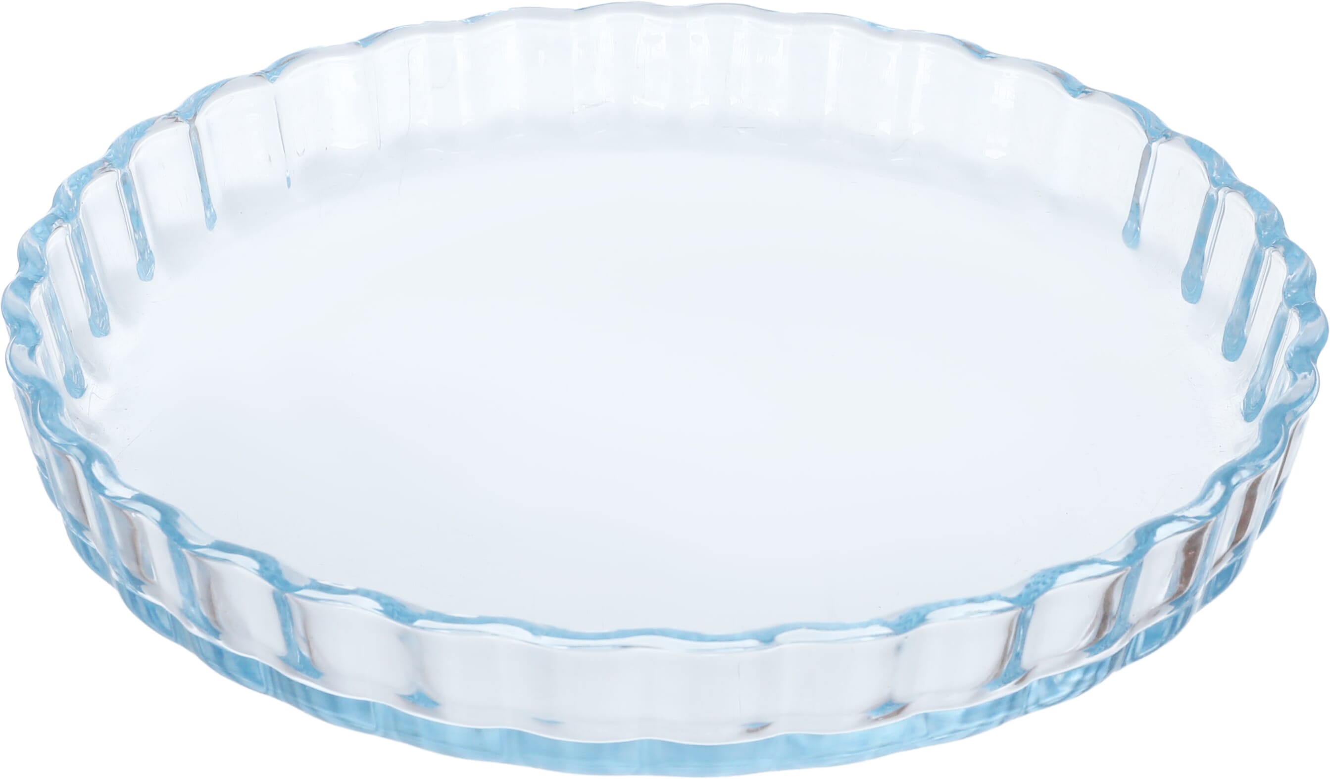 طقم صواني فرن زجاج السيف غاليري، 3 قطع ، دائري، مع حامل معدني - شفاف product image 2