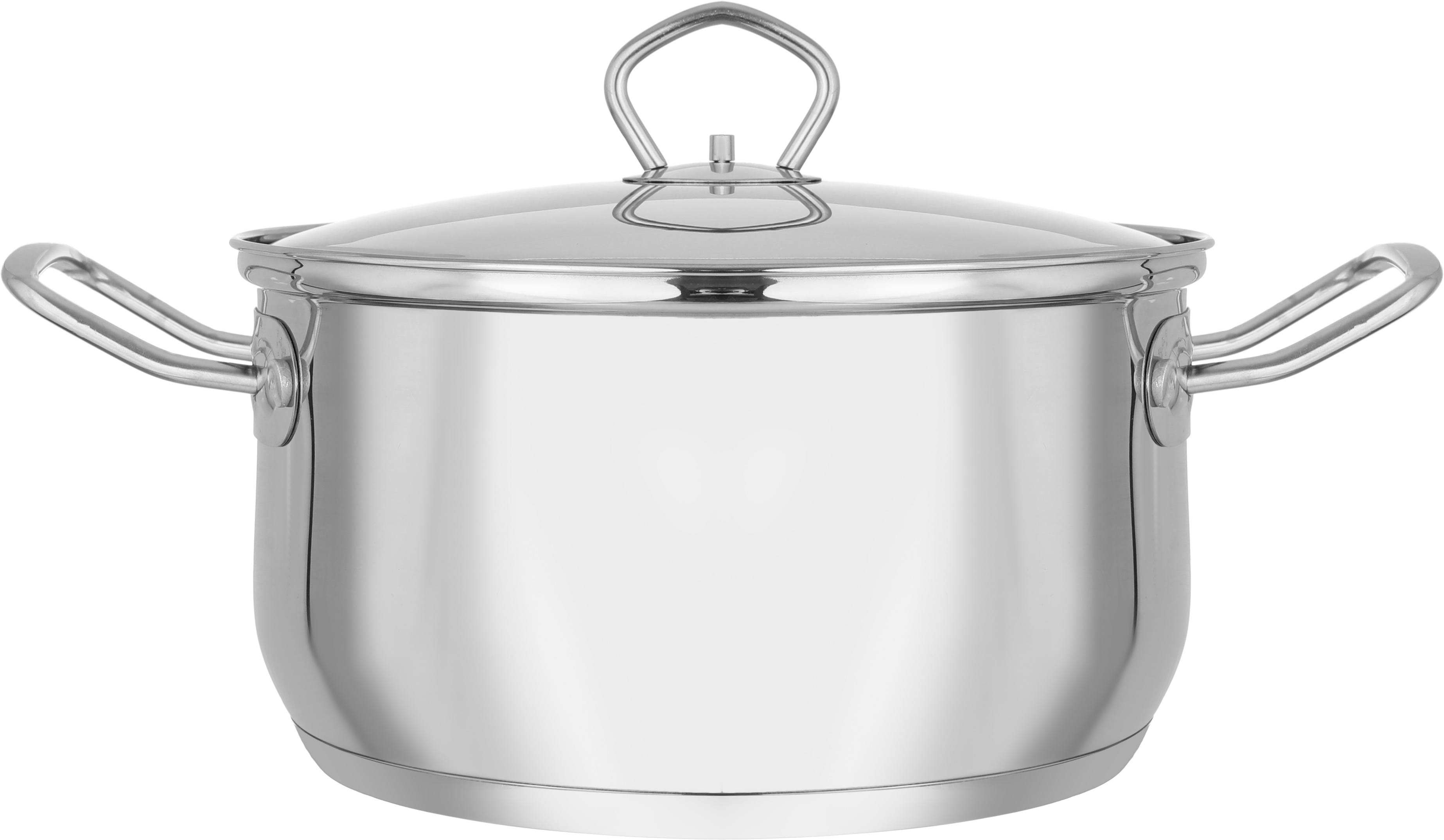 Al Saif Steel Laura Cookware Set, 4 Pieces - Silver product image 3