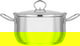 طقم قدور استيل لورا السيف، 4 قطع - فضي product image 3