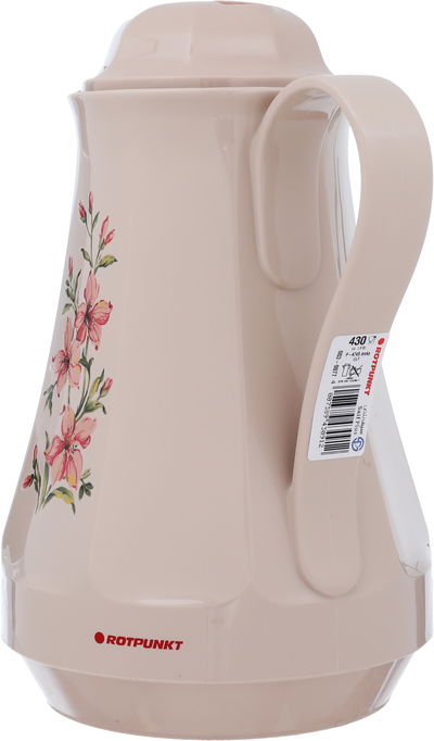 Rotpont thermos, 1 liter, glass inner container, plastic outer shell - dark beige product image 4
