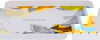Al Saif Gallery plastic serving tray, 30 x 19 x 2.7 cm, rectangle - white product image 1