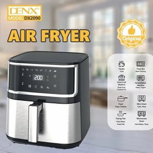 قلاية هوائية دينكس ، 1800 واط، 8 لتر ،DX2090 - اسود فضي product image 2